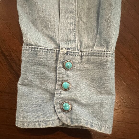 Freenote Cloth Calico Denim Shirt - Picture 4 of 6